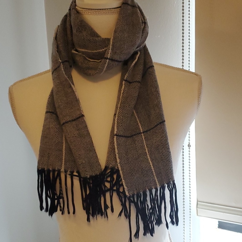 SCARF GRAY - Picture 1 of 3